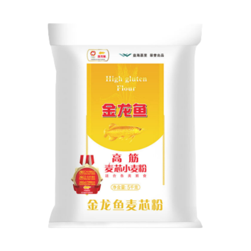 金龙鱼高筋麦芯小麦粉5KG5(编织袋)