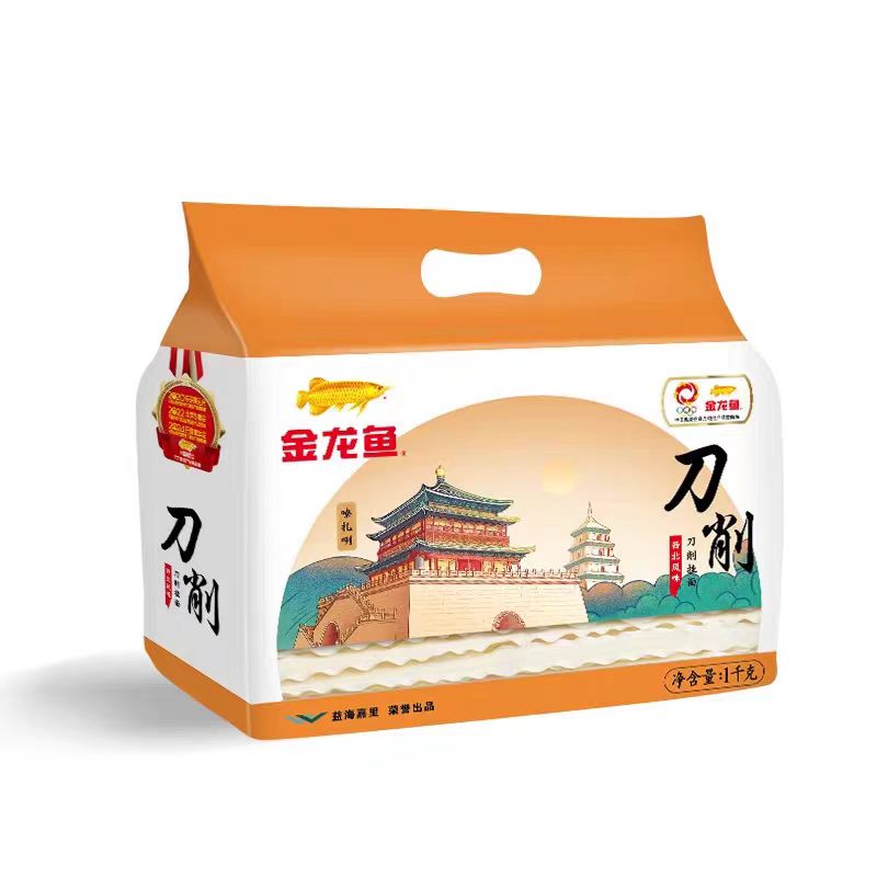 金龙鱼刀削挂面地方特色系列1kg×10(塑料袋纸箱)